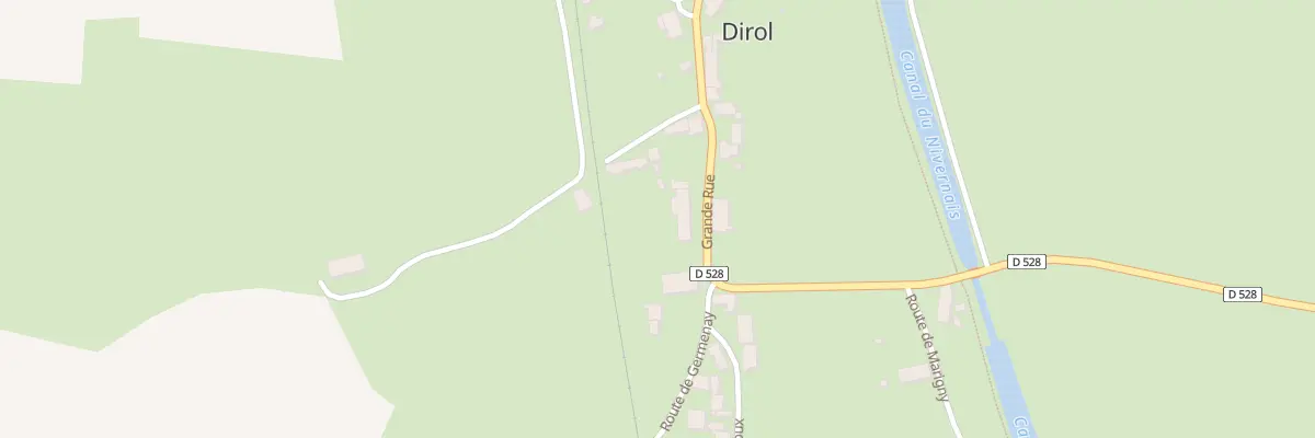 Plan du 32 Grande Rue à Dirol