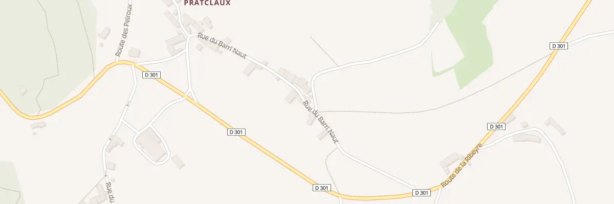Plan du 5144 Pratclaux à Saint-Privat-d’Allier