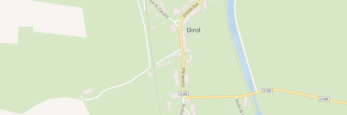 Plan du 1 Imp Henri Connétable à Dirol