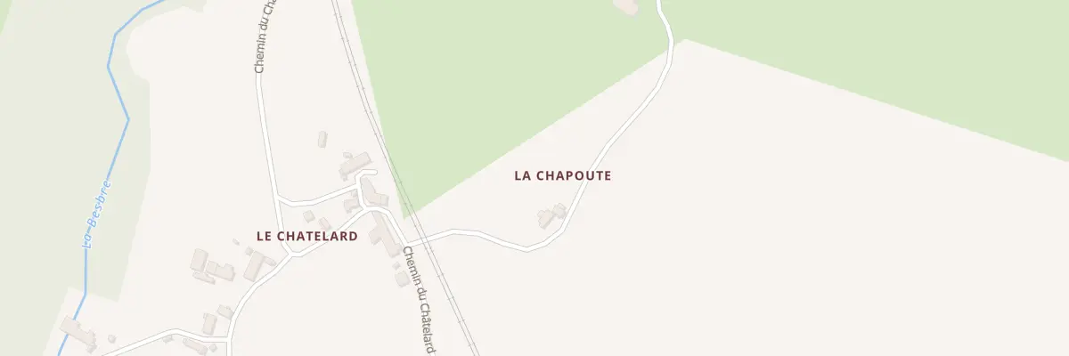 Plan du 50 Che du Cluzet à Saint-Prix