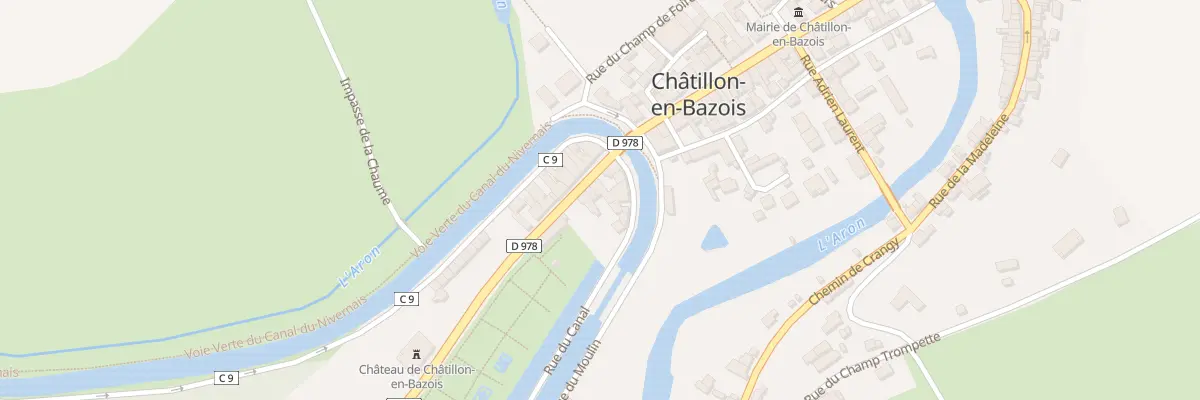 Plan du 4 Rue Sankt Goar à Châtillon-en-Bazois
