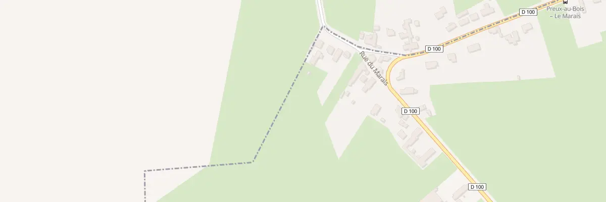 Plan du 39B Rue du Marais à Preux-au-Bois