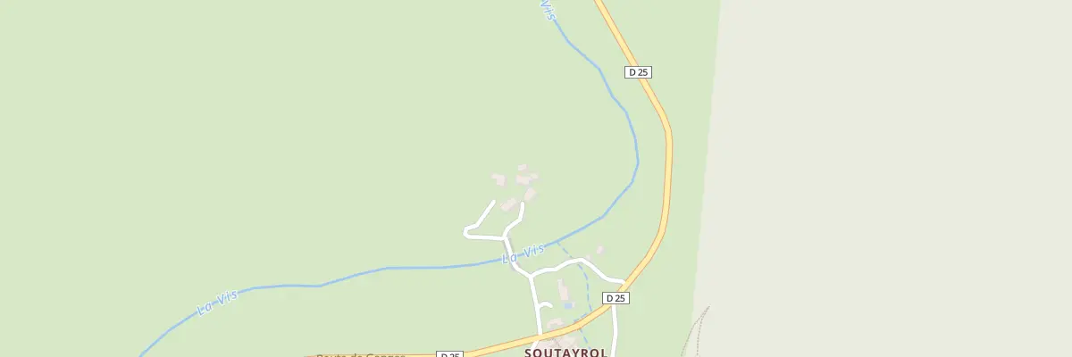 Plan du 5445 Souteyrols à Gorniès