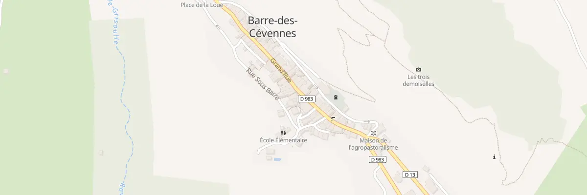 Plan du 5062 Rue Principale à Barre-des-Cévennes