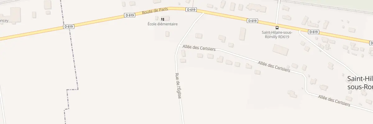 Plan du 77D Au Dessus de la Crayère à Saint-Hilaire-sous-Romilly