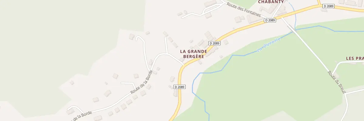 Plan du 77 Rte de Saint Etienne à Celles-sur-Durolle