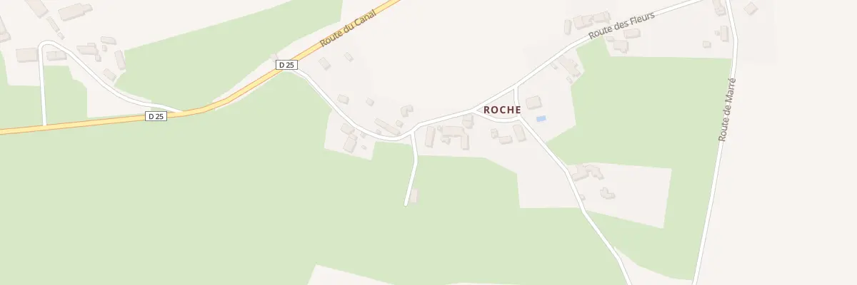 Plan du 96 Roche à Achun