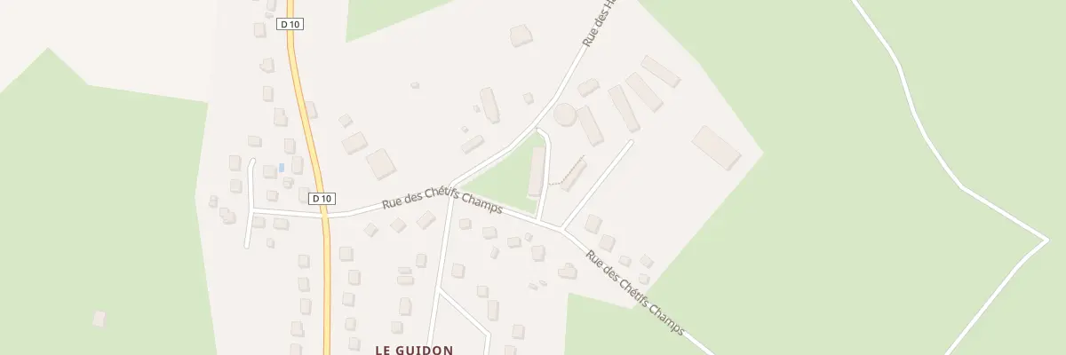 Plan du 9002 Rue des Haras à Cercy-la-Tour