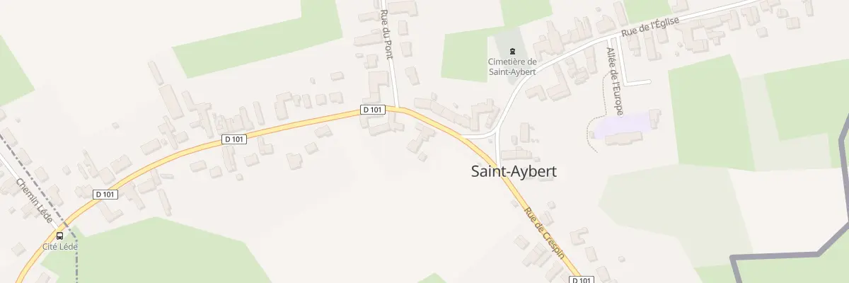 Plan du 5 Vc La Place à Saint-Aybert