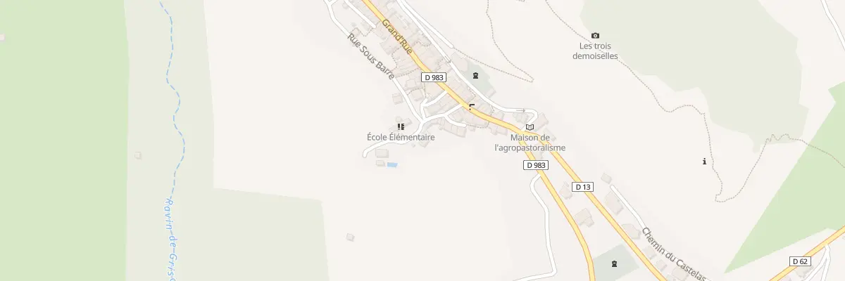 Plan du 5050 Pl d’Armes à Barre-des-Cévennes