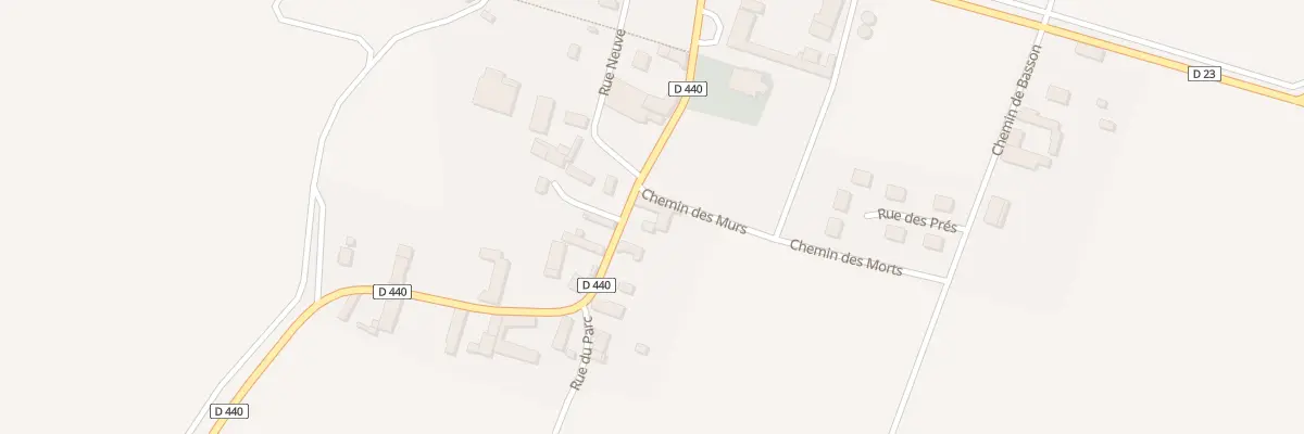 Plan du 7 Rue de la Libération à Avon-la-Pèze