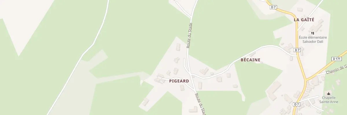 Plan du 4 Pl Bécaine au Breuil