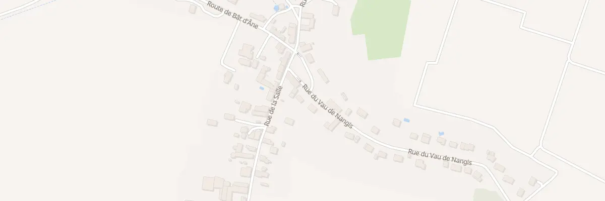 Plan du 2 Rue du Vaux de Nangis à Quenne