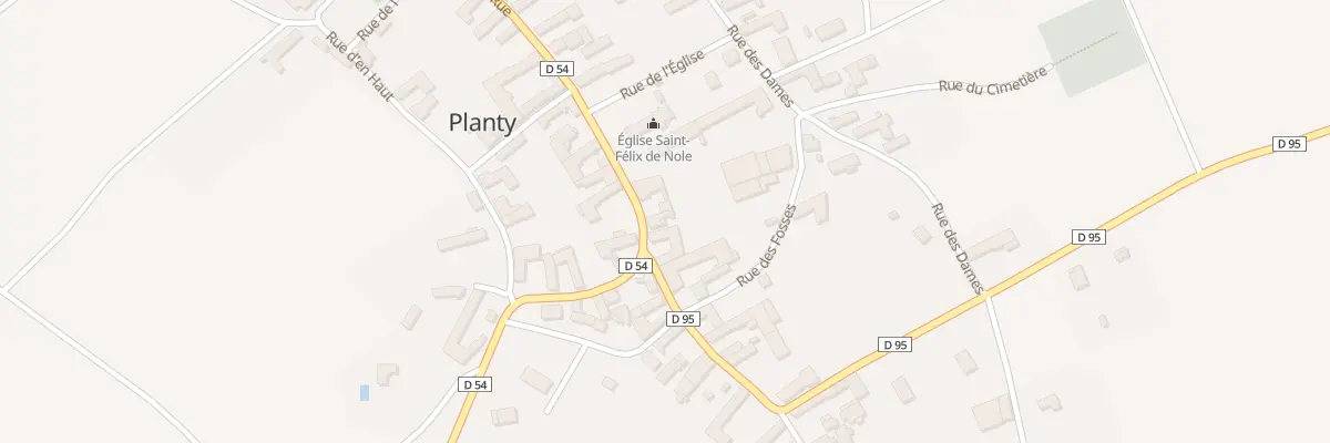 Plan du 12 Gr Grande Rue à Planty