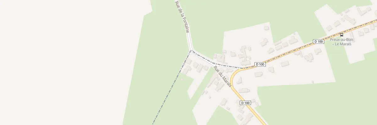 Plan du 41 Rue du Marais à Preux-au-Bois