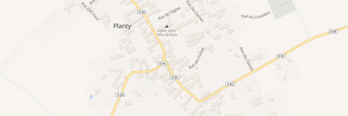 Plan du 10 Gr Grande Rue à Planty