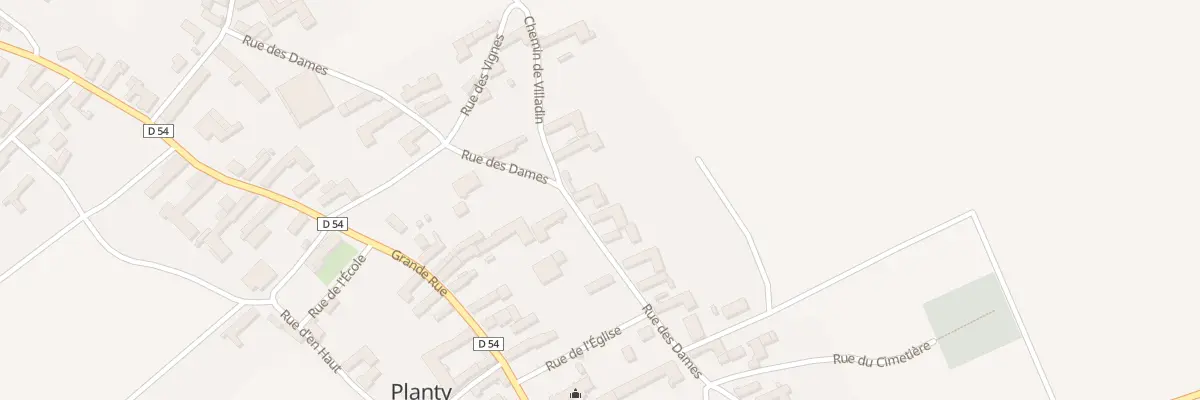 Plan du 32 Rue des Dames à Planty