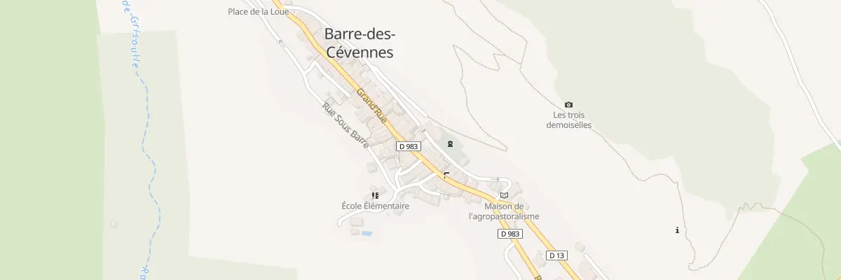 Plan du 5025 Rue Principale à Barre-des-Cévennes
