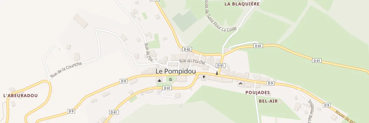 Plan du 5029 Le Pompidou Village au Pompidou