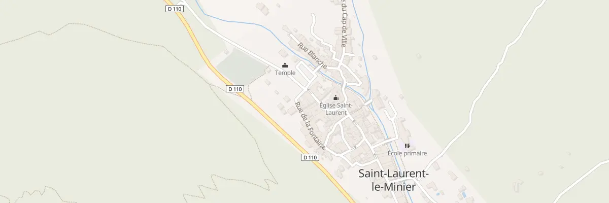 Plan du 5042 Pl du Jardin à Saint-Laurent-le-Minier