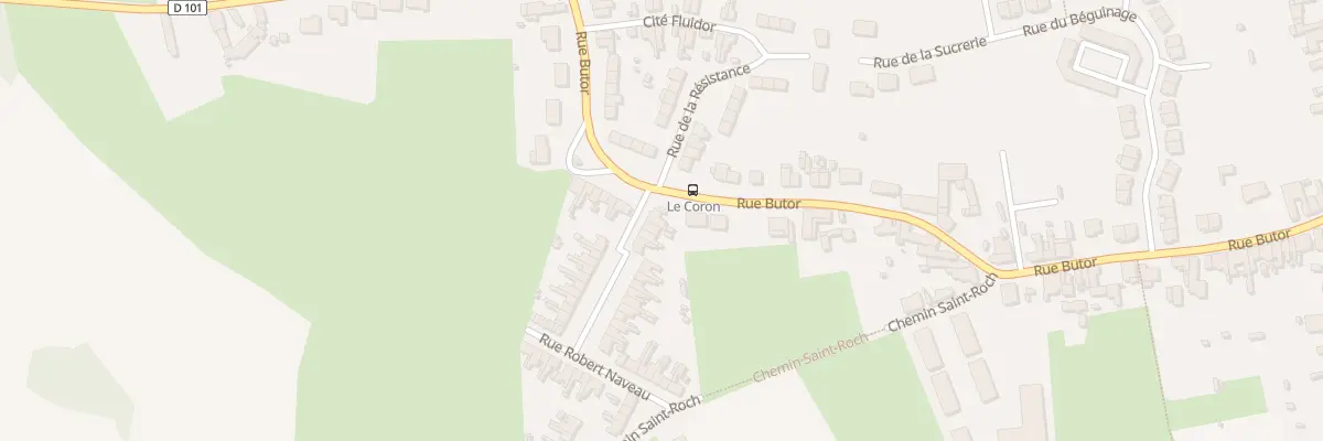 Plan du 1 Rue Raoul le Boulicaut à Crespin