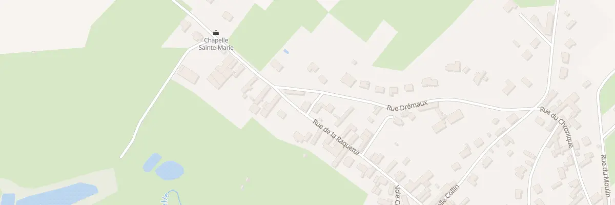 Plan du 24 Rue de la Raquette à Wargnies-le-Grand