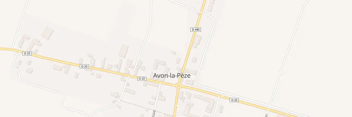 Plan du 3 Rue de l’Europe à Avon-la-Pèze