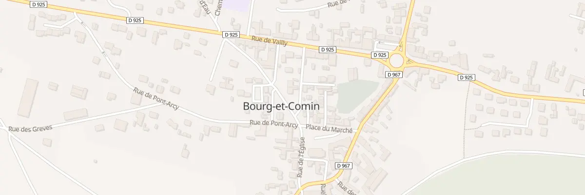 Plan du 3 Rue Raymond Bride à Bourg-et-Comin