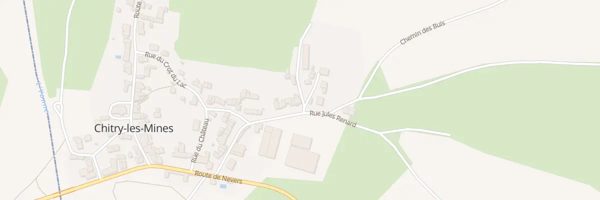 Plan du 21 Rue Jules Renard à Chitry-les-Mines