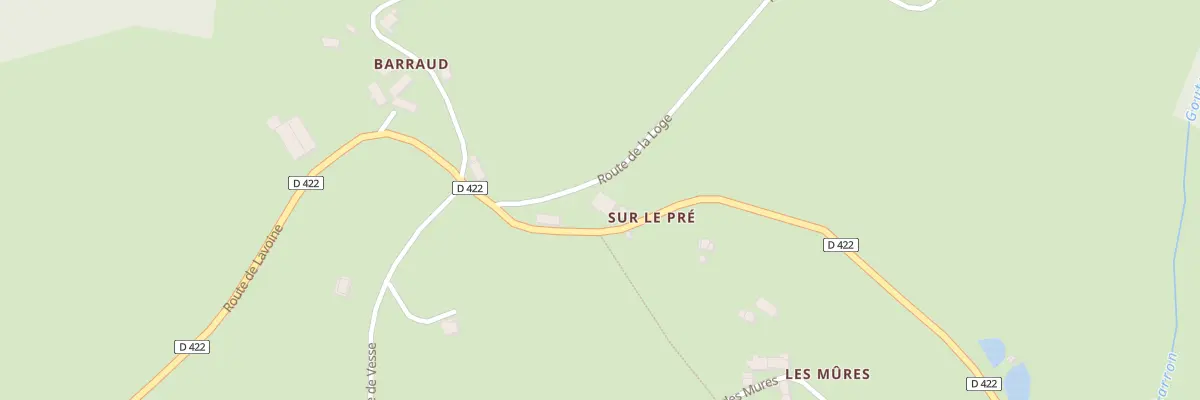 Plan du 5080 Sur le Pre à La Guillermie