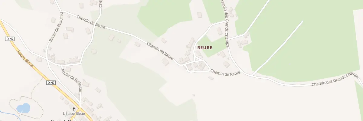 Plan du 5069 Reure à Saint-Prix