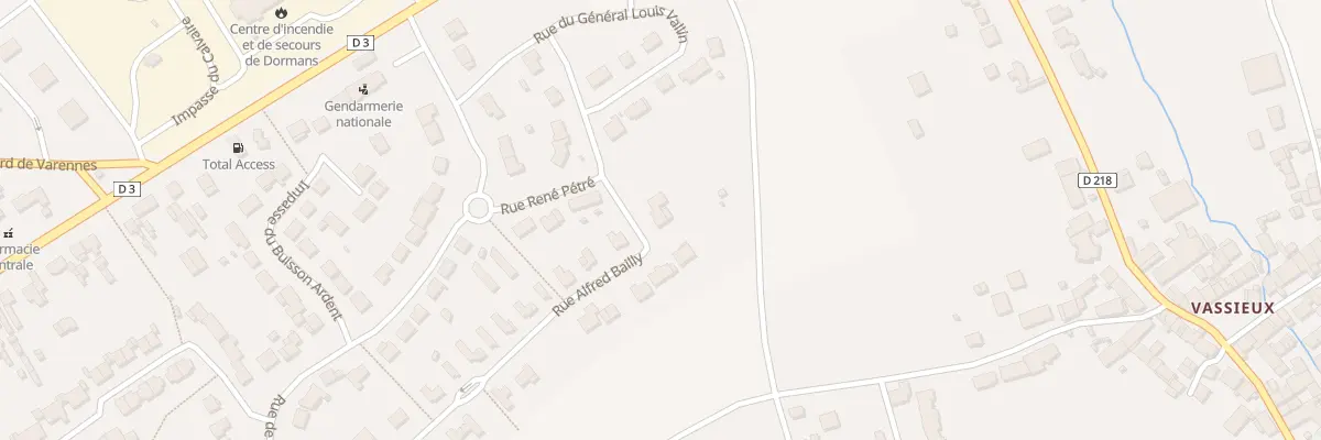 Plan du 1 Rue Alfred Bailly à Dormans