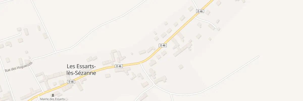 Plan du 53 Rue Grande Rue aux Essarts-lès-Sézanne