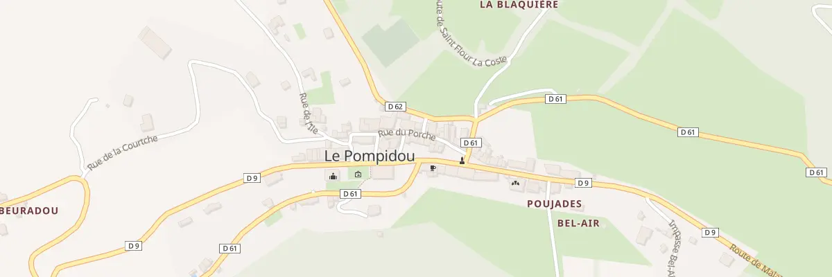 Plan du 5031 Le Pompidou Village au Pompidou
