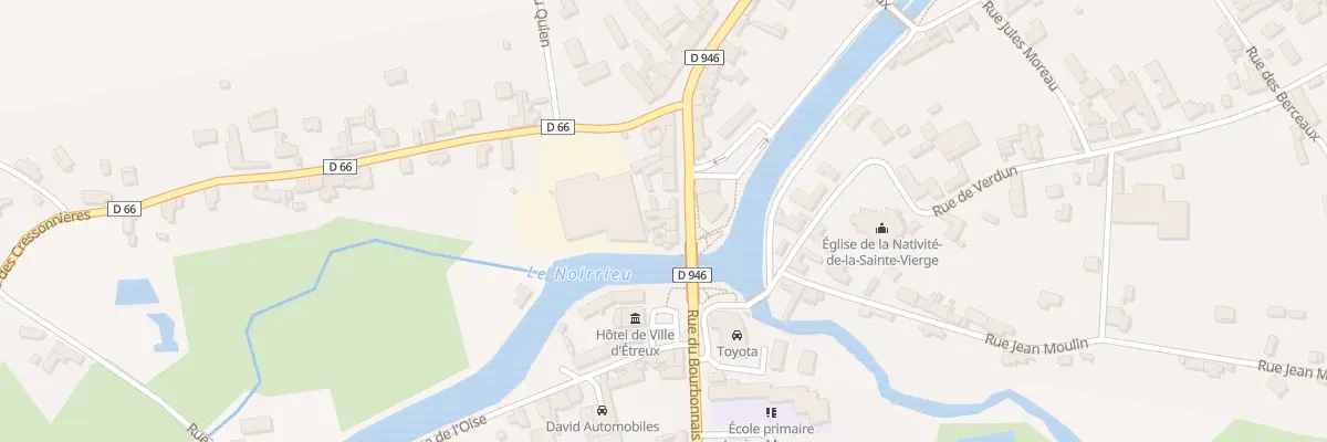 Plan du 23 Rue de l’Eclaireur de Nice à Étreux