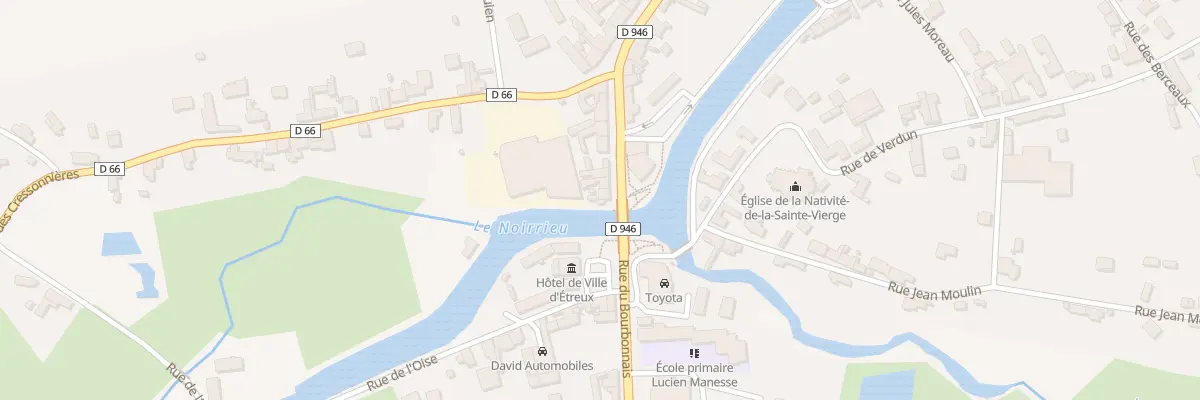 Plan du 7 Rue de l’Eclaireur de Nice à Étreux