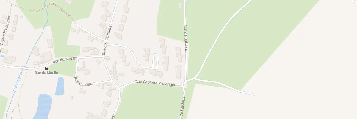Plan du 25 Rue de Baisieux à Sebourg