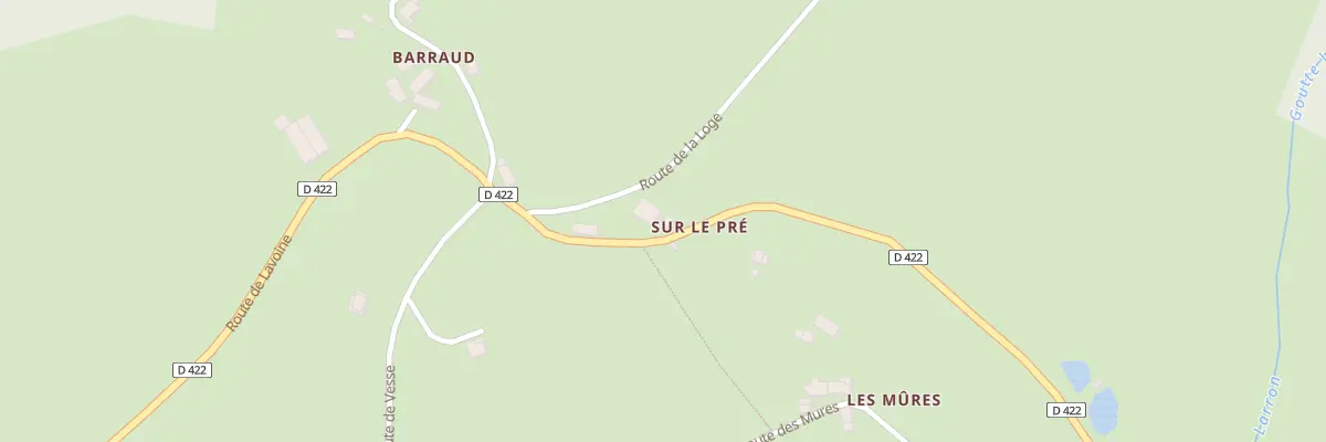 Plan du 5079 Sur le Pre à La Guillermie