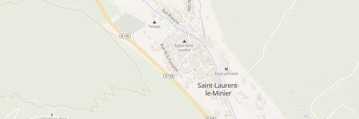 Plan du 5091 Rue du Four à Saint-Laurent-le-Minier
