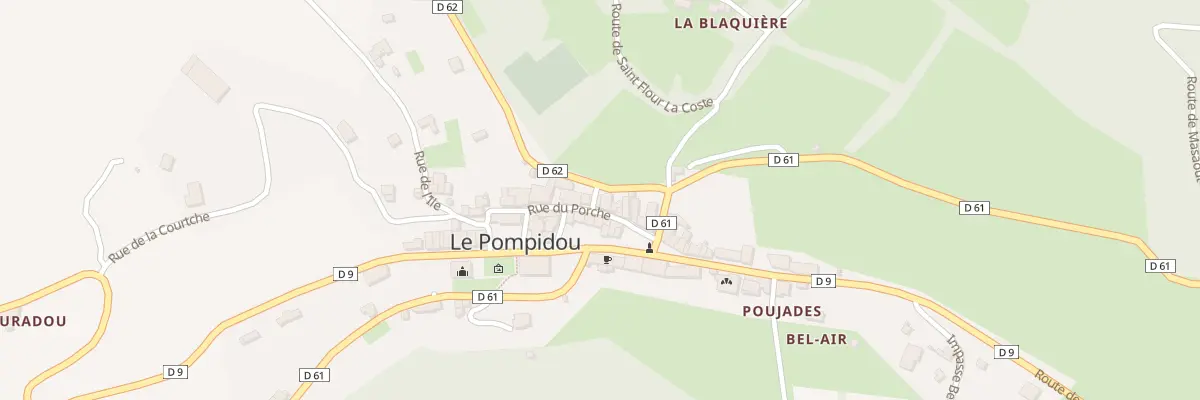 Plan du 5042 Le Pompidou Village au Pompidou