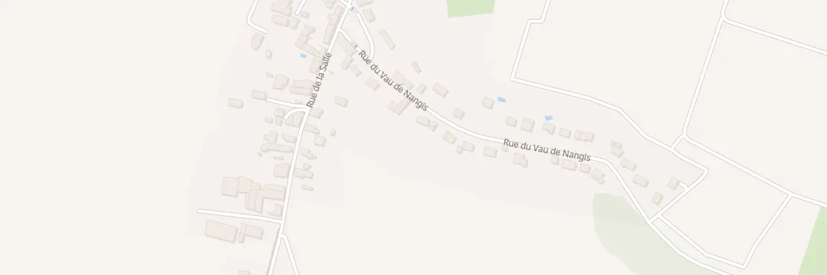 Plan du 8 Rue du Vaux de Nangis à Quenne
