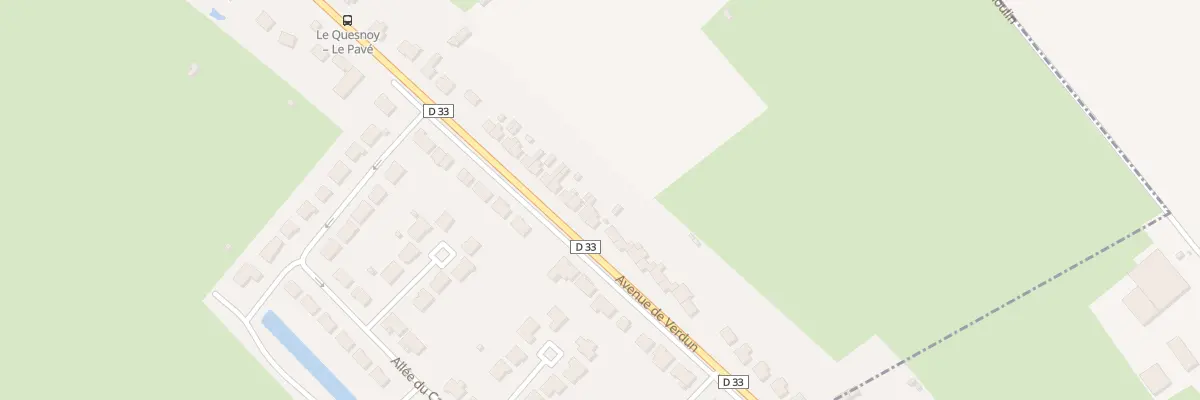 Plan du 85 Av de Verdun au Quesnoy