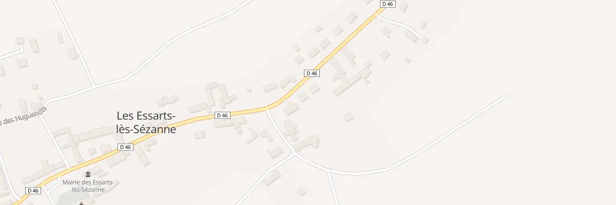 Plan du 40 Rue Grande Rue aux Essarts-lès-Sézanne