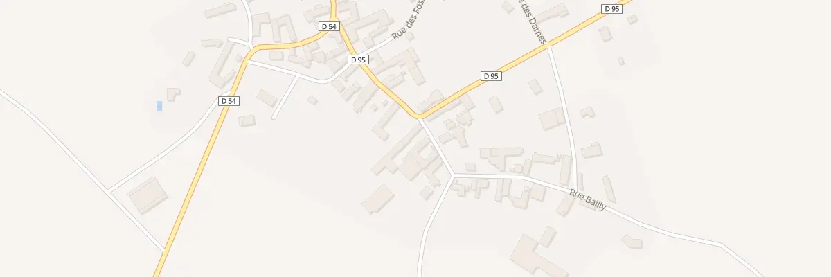 Plan du 16 Rue Bailly à Planty