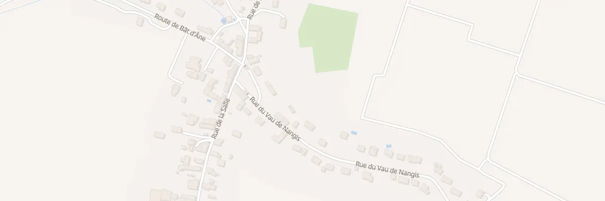 Plan du 5 Rue du Vaux de Nangis à Quenne