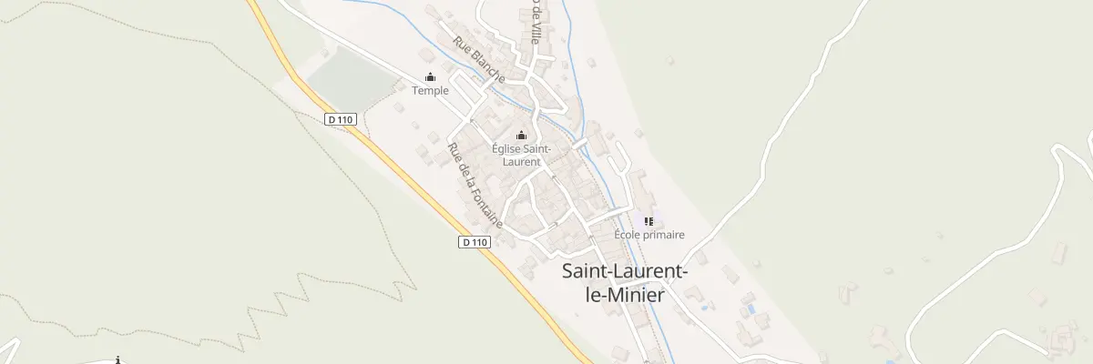 Plan du 35 Rue Antoine Carles à Saint-Laurent-le-Minier