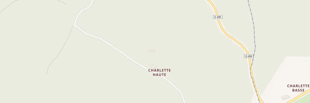 Plan du 5070 Charlettes Hautes à Cistrières
