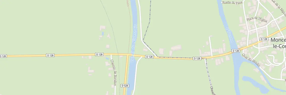 Plan du 2 Rte de Challement à Dirol