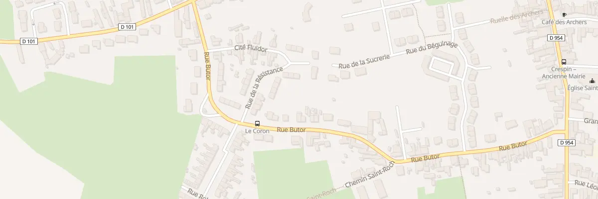 Plan du 44 Rue Butor à Crespin