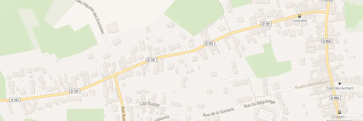 Plan du 33B Rue du Commandant O’Reilly à Crespin